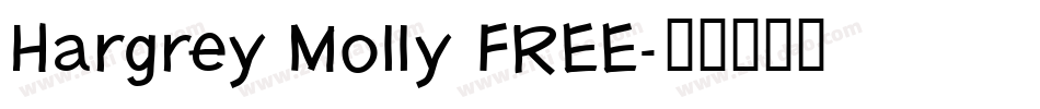 Hargrey Molly FREE字体转换
